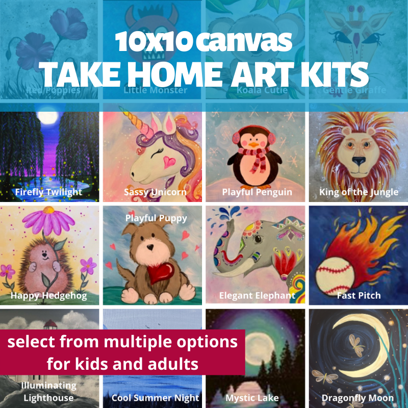 Self-guided instructions - 10x10 canvas